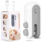 دستگاه دوخت پلاست خانگی شارژی