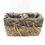 جا قاشقی دو قلو حصیری