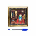 جا کلیدی دیواری طرح خاتون سایز بزرگ