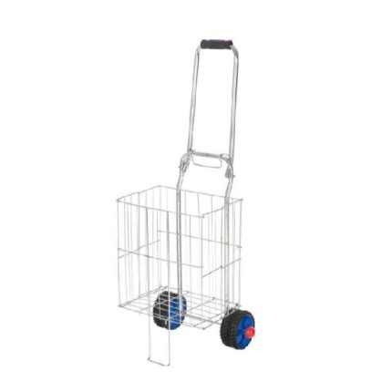 چرخ خرید خانگی استیل مدل تاشو