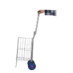 چرخ خرید خانگی استیل مدل تاشو