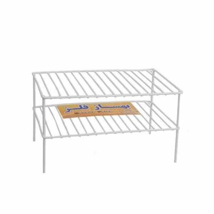 راف فلزی دو طبقه بهساز فلز