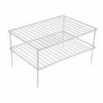 راف فلزی دو طبقه بهساز فلز