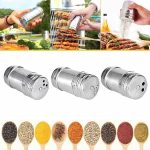 جا ادویه ای 3 عددی استیل