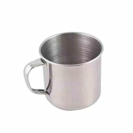 لیوان استیل دسته دار بزرگ