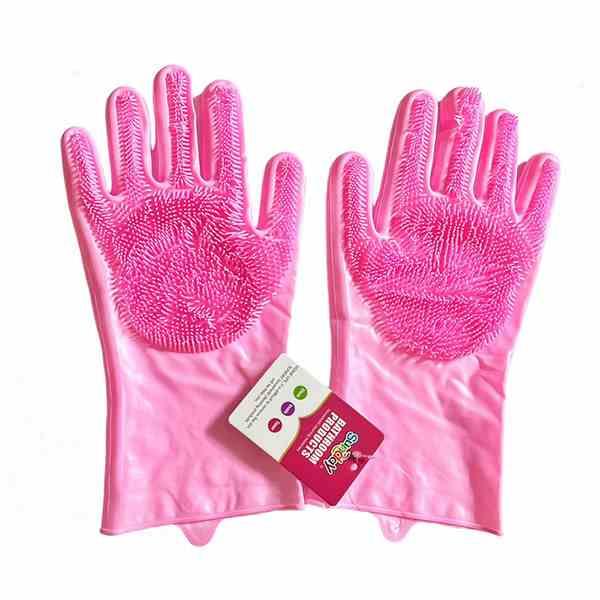 213-01.jpg دستکش نظافت سان دی مدل سیلیکونی پرزدار