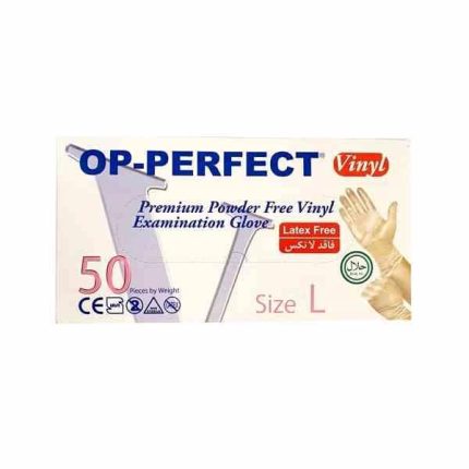 دستکش وینیل اوپی پرفکت بسته 50 عددی