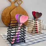 جا قاشقی تسمه ای کوچک مشکی بهساز فلز