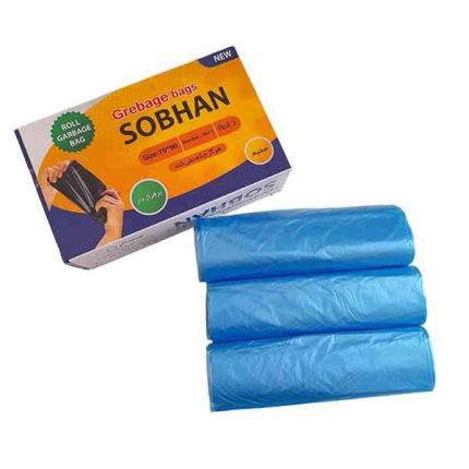 کیسه زباله رولی سبحان جعبه 3 تایی