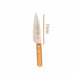 کارد راسته دسته چوب اکبری سایز 2