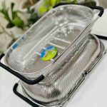 آبکش پانچ کشویی رو سینکی مستطیل