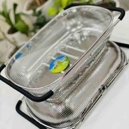 آبکش پانچ کشویی رو سینکی مستطیل