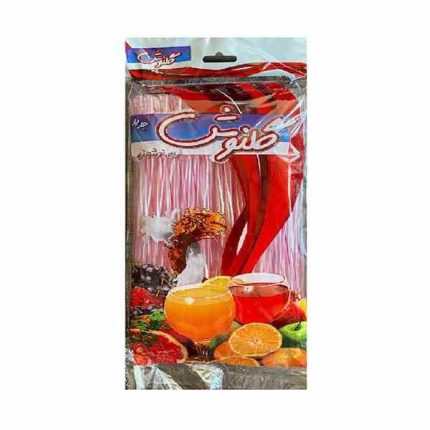 نی نوشیدنی یکبار مصرف بسته 100 عددی