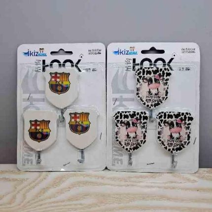 آویز چسبی بسته 3 عددی طرح لوگو