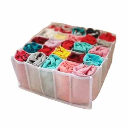 نظم دهنده پارچه ای کشو مدل زنبوری 25 خانه