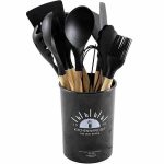 سرویس کفگیر و ملاقه سیلیکونی 12 پارچه