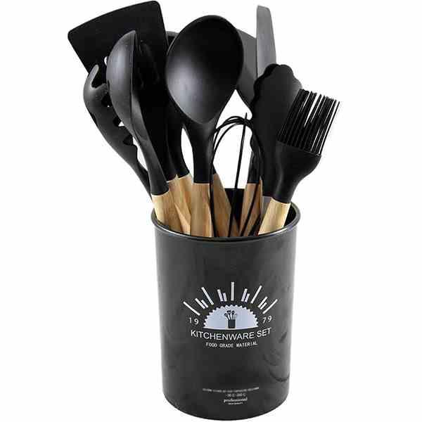 48-02.jpg سرویس کفگیر و ملاقه سیلیکونی 12 پارچه