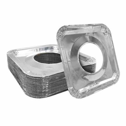 فویل قالبی آلومینیوم اجاق گاز طرح مربع