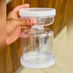 ظرف نگهدارنده خیارشور و ترشیجات ساعت شنی آکام