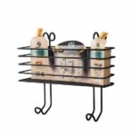 پنل آویز حوله خشک کن استاتیک ایده مشکی