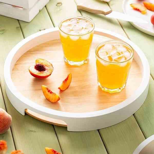 590-01.jpg سینی سرو گرد چوب دسته دار رایکا