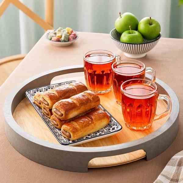 590-03.jpg سینی سرو گرد چوب دسته دار رایکا