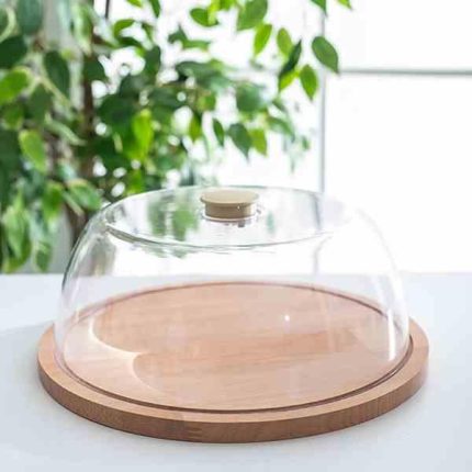 کاپ کیک کف چوب شیشه ای