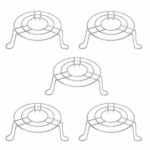 زیر قابلمه ای فلزی پایه دار