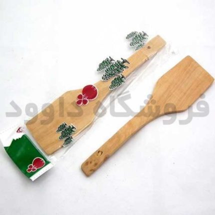 کفگیر چوبی تخت چینی