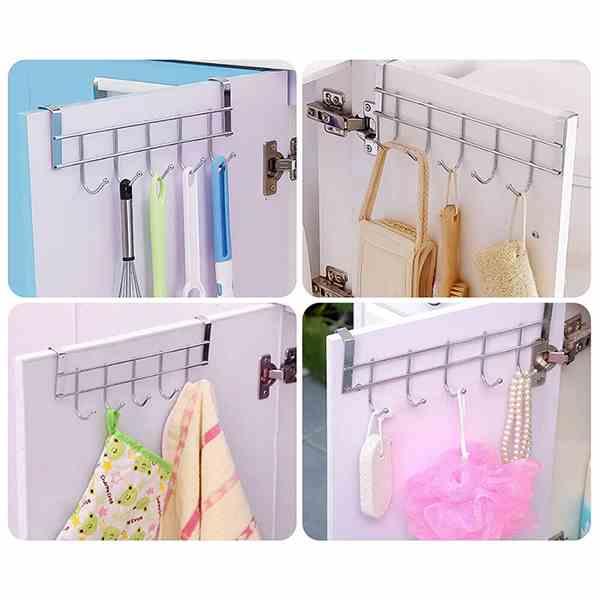 1165-03.jpg آویز کابینتی 5 شاخه استیل