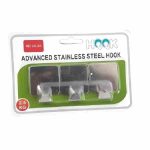 آویز چسبی بسته 3 عددی استیل هوک