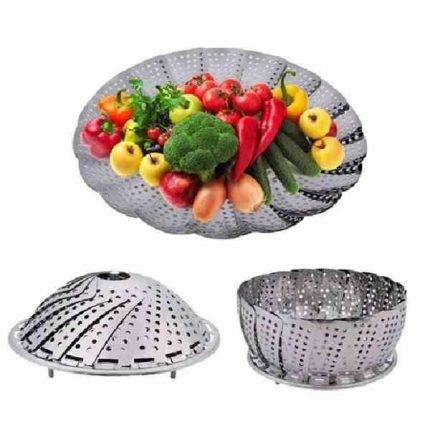 سبد بخارپز استیل چند منظوره