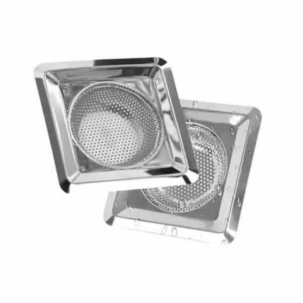 صافی داخل سینک مربعی استیل