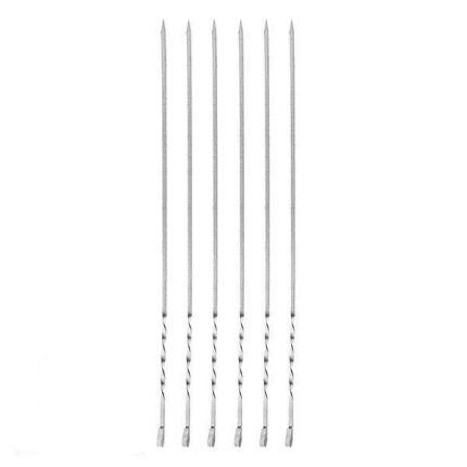 سیخ گالوانیزه جگر مدل پیچ دار