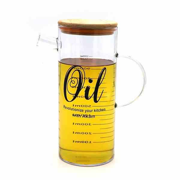 روغن ریز 1 لیتر درب چوبی آکام