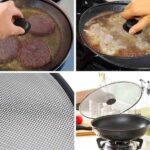 توری روغن گیر طرح درب ماهی تابه